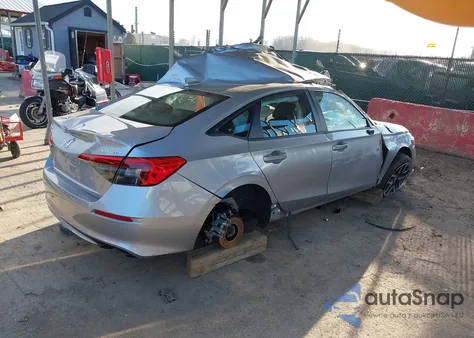 2024 Honda Civic Sport из США, поврежденный, VIN 2HGFE2F55RH559841